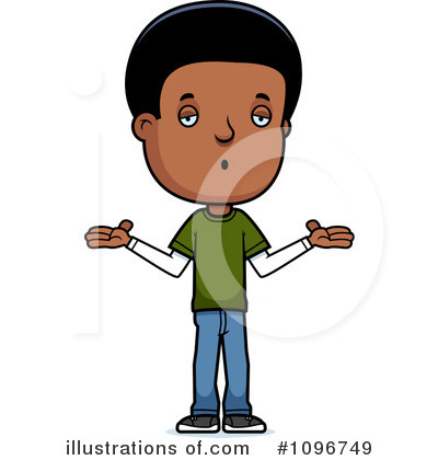 Teenager Clipart #1096749 by Cory Thoman