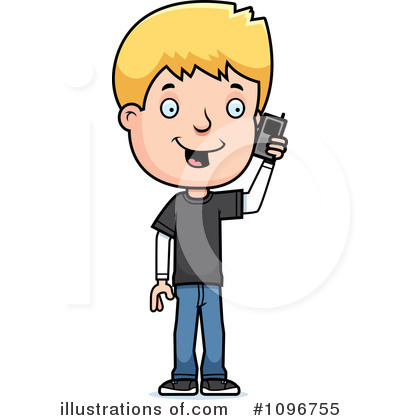 Cell Phone Clipart #1096755 by Cory Thoman