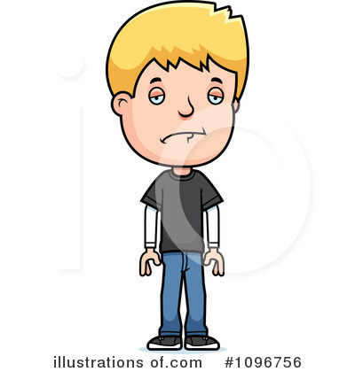 Royalty-Free (RF) Teen Boy Clipart Illustration by Cory Thoman - Stock Sample #1096756
