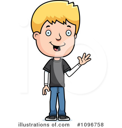 Royalty-Free (RF) Teen Boy Clipart Illustration by Cory Thoman - Stock Sample #1096758