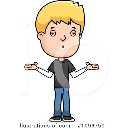 Royalty-Free (RF) Teen Boy Clipart Illustration by Cory Thoman - Stock Sample #1096759