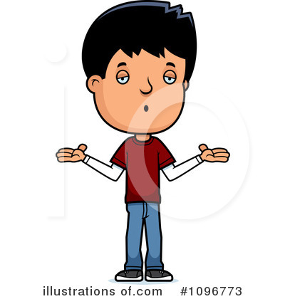 Royalty-Free (RF) Teen Boy Clipart Illustration by Cory Thoman - Stock Sample #1096773