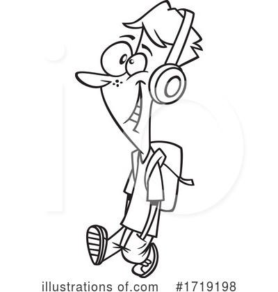 Royalty-Free (RF) Teen Clipart Illustration by toonaday - Stock Sample #1719198