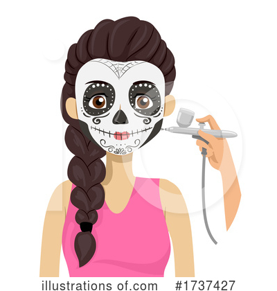 Day Of The Dead Clipart #1737427 by BNP Design Studio