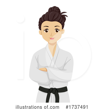 Taekwondo Clipart #1737491 by BNP Design Studio