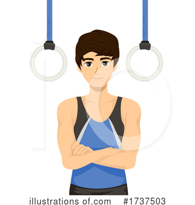 Gymnastics Clipart #1737503 by BNP Design Studio