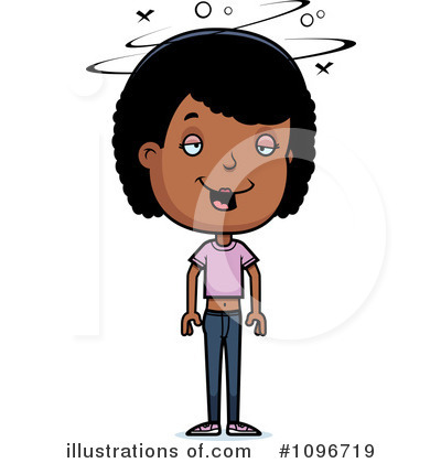 Royalty-Free (RF) Teen Girl Clipart Illustration by Cory Thoman - Stock Sample #1096719