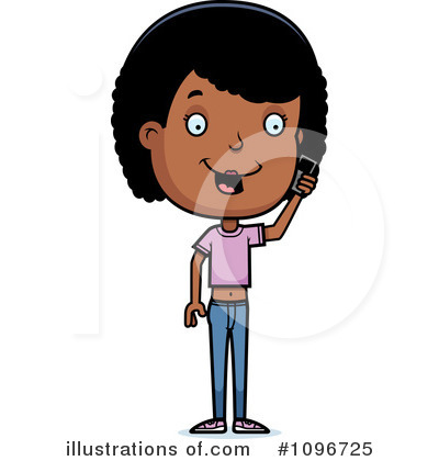 Teenager Clipart #1096725 by Cory Thoman
