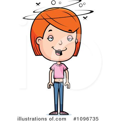Royalty-Free (RF) Teen Girl Clipart Illustration by Cory Thoman - Stock Sample #1096735