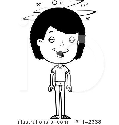 Royalty-Free (RF) Teen Girl Clipart Illustration by Cory Thoman - Stock Sample #1142333