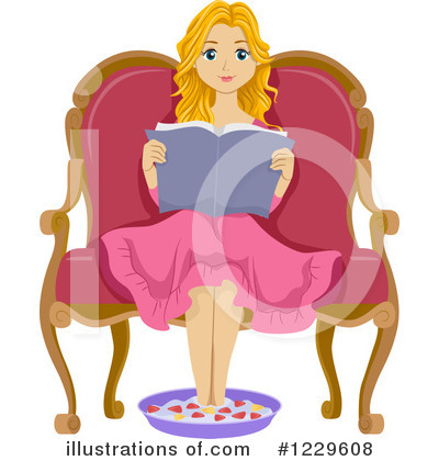 Royalty-Free (RF) Teen Girl Clipart Illustration by BNP Design Studio - Stock Sample #1229608