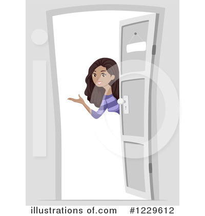 Royalty-Free (RF) Teen Girl Clipart Illustration by BNP Design Studio - Stock Sample #1229612