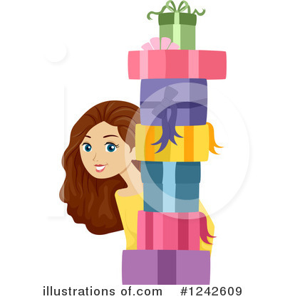 Royalty-Free (RF) Teen Girl Clipart Illustration by BNP Design Studio - Stock Sample #1242609