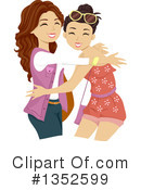 Teen Girl Clipart #1352599 by BNP Design Studio