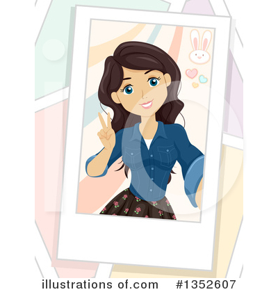 Royalty-Free (RF) Teen Girl Clipart Illustration by BNP Design Studio - Stock Sample #1352607