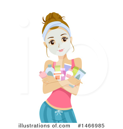 Royalty-Free (RF) Teenage Girl Clipart Illustration by BNP Design Studio - Stock Sample #1466985