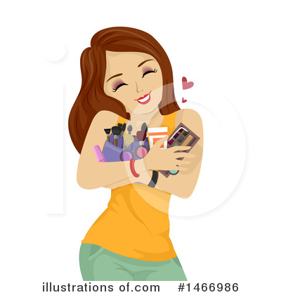Royalty-Free (RF) Teenage Girl Clipart Illustration by BNP Design Studio - Stock Sample #1466986