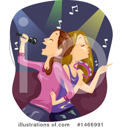 Karaoke Clipart #1466991 by BNP Design Studio