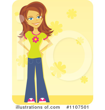 Teenager Clipart #1107501 by Amanda Kate