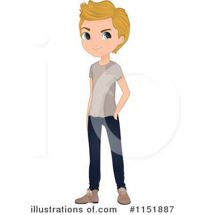 Casual Clipart #1151887 by Melisende Vector