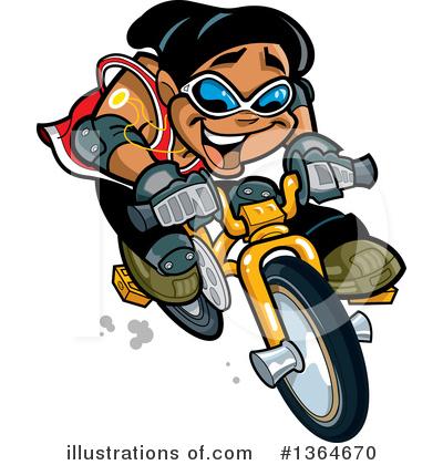 Bicycle Clipart #1364670 by Clip Art Mascots