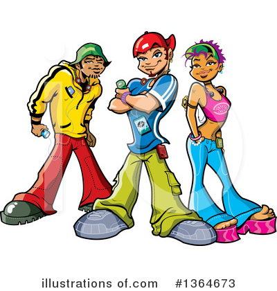 Teenager Clipart #1364673 by Clip Art Mascots