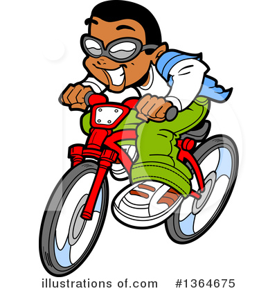 Bicycle Clipart #1364675 by Clip Art Mascots