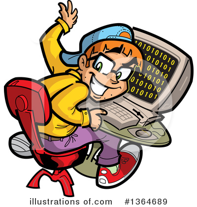 Teenager Clipart #1364689 by Clip Art Mascots