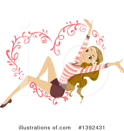 Girly Clipart #1392431 by BNP Design Studio