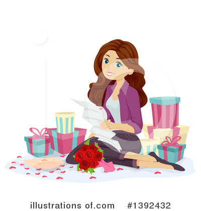 Courting Clipart #1392432 by BNP Design Studio