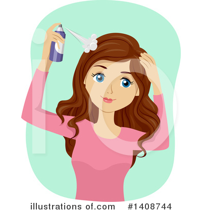 Hair Care Clipart #1408744 by BNP Design Studio