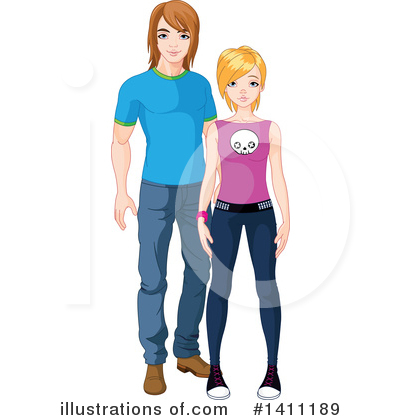 Teenager Clipart #1411189 by Pushkin