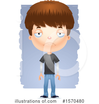 Royalty-Free (RF) Teenager Clipart Illustration by Cory Thoman - Stock Sample #1570480