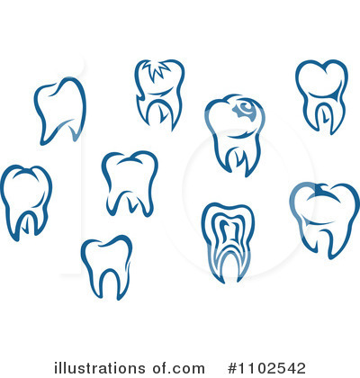 Royalty-Free (RF) Teeth Clipart Illustration by Vector Tradition SM - Stock Sample #1102542