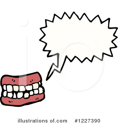 Dentures Clipart #1227390 by lineartestpilot