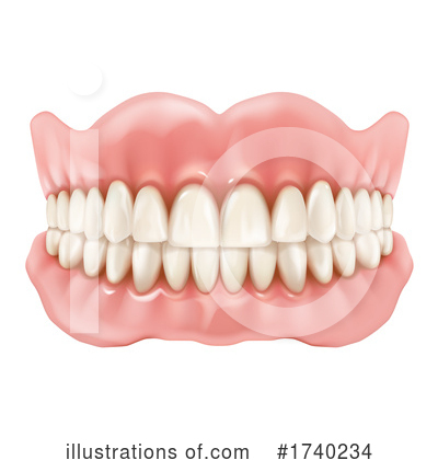 Royalty-Free (RF) Teeth Clipart Illustration by Vector Tradition SM - Stock Sample #1740234