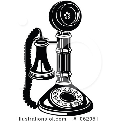 Royalty-Free (RF) Telephone Clipart Illustration by Andy Nortnik - Stock Sample #1062051