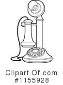 Telephone Clipart #1155928 by Lal Perera