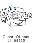 Telephone Clipart #1198965 by Vector Tradition SM