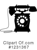 Telephone Clipart #1231367 by Vector Tradition SM