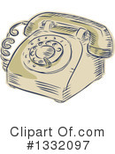 Telephone Clipart #1332097 by patrimonio