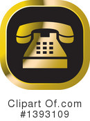Telephone Clipart #1393109 by Lal Perera