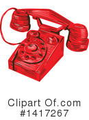Telephone Clipart #1417267 by patrimonio