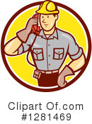 Telephone Repair Clipart #1281469 by patrimonio