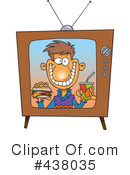 Television Clipart #438035 by toonaday