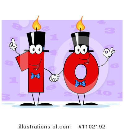 Royalty-Free (RF) Ten Clipart Illustration by Hit Toon - Stock Sample #1102192