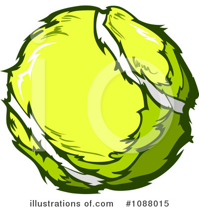 Tennis Ball Clipart #1088015 by Chromaco
