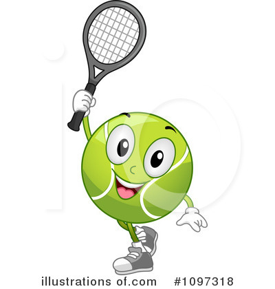 Tennis Ball Clipart #1097318 by BNP Design Studio
