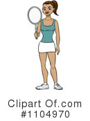 Tennis Clipart #1104970 by Cartoon Solutions