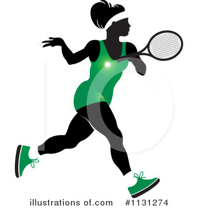 Tennis Clipart #1131274 by Lal Perera